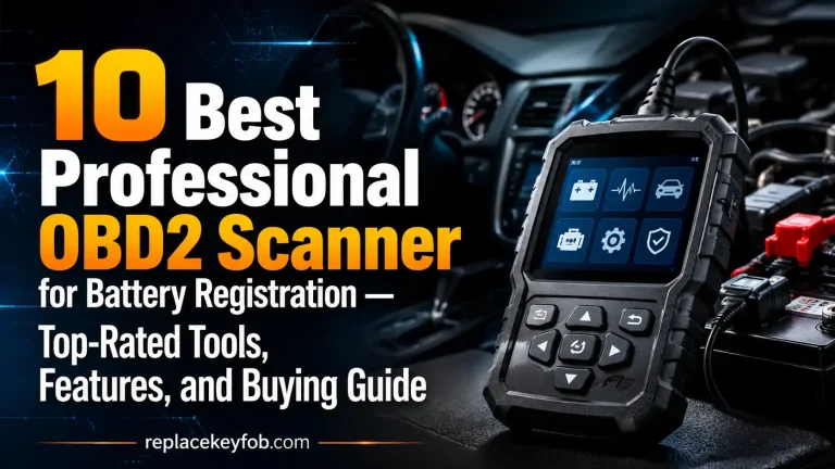 10 Best Professional OBD2 Scanner for Battery Registration — Top-Rated Tools, Features, and Buying Guide
