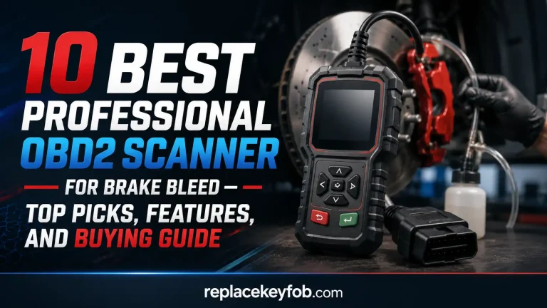 10 Best Professional OBD2 Scanner for Brake Bleed — Top Picks, Features, and Buying Guide