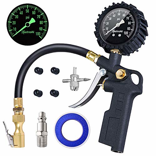 tire inflator hose connection