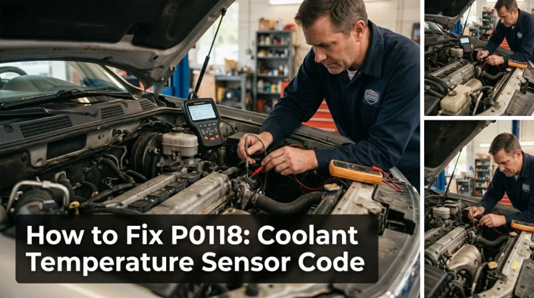 How to Fix P0118 Coolant Temperature Sensor Code