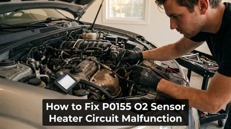 How to Fix P0155 O2 Sensor Heater Circuit Malfunction