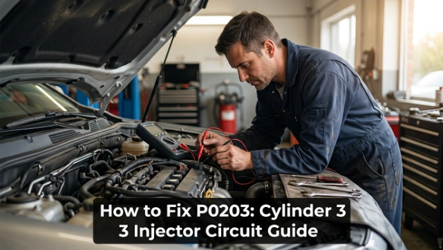 How to Fix P0203 Cylinder 3 Injector Circuit Guide
