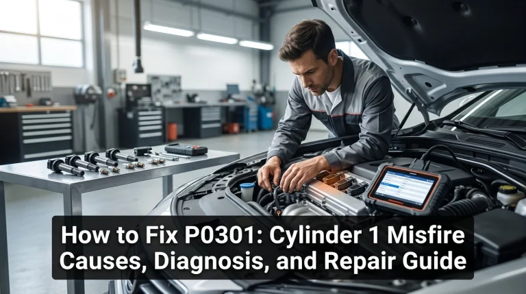 How to Fix P0301 Cylinder 1 Misfire Causes, Diagnosis, and Repair Guide