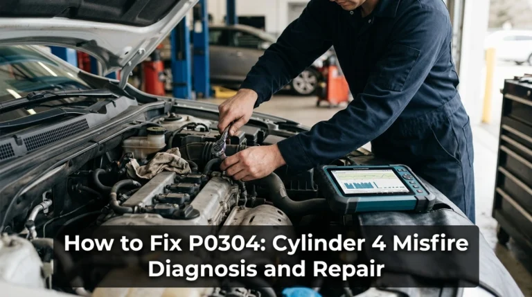 How to Fix P0304 Cylinder 4 Misfire Diagnosis and Repair