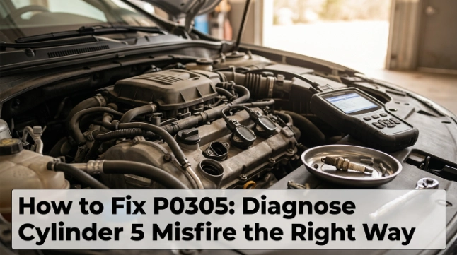 How to Fix P0305 Diagnose Cylinder 5 Misfire the Right Way