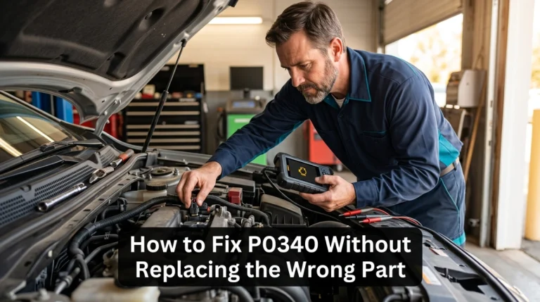 How to Fix P0340 Without Replacing the Wrong Part