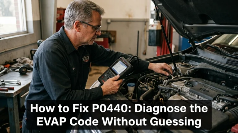 How to Fix P0440 Diagnose the EVAP Code Without Guessing