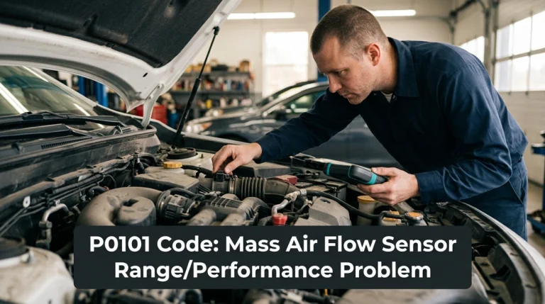P0101 Code Mass Air Flow Sensor RangePerformance Problem