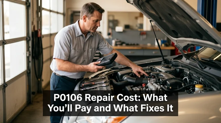 P0106 Repair Cost What You’ll Pay and What Fixes It