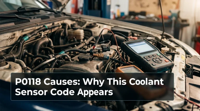 P0118 Causes Why This Coolant Sensor Code Appears