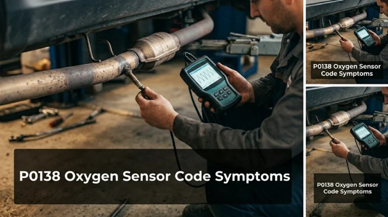 P0138 Oxygen Sensor Code Symptoms — High O2 Sensor Voltage Explained