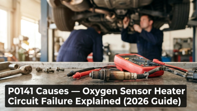 P0141 Causes — Oxygen Sensor Heater Circuit Failure Explained (2026 Guide)