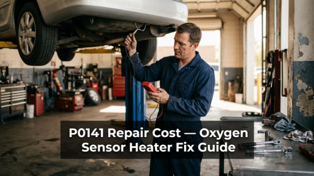 P0141 Repair Cost — Oxygen Sensor Heater Fix Guide