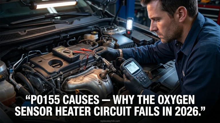P0155 Causes — Why the Oxygen Sensor Heater Circuit Fails in 2026