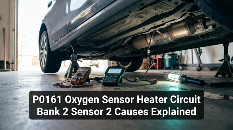 P0161 Oxygen Sensor Heater Circuit Bank 2 Sensor 2 Causes Explained