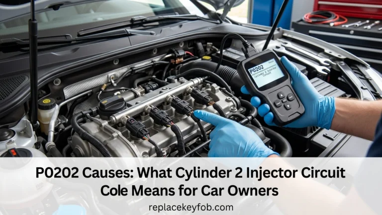 P0202 Causes What Cylinder 2 Injector Circuit Code Means for Car Owners