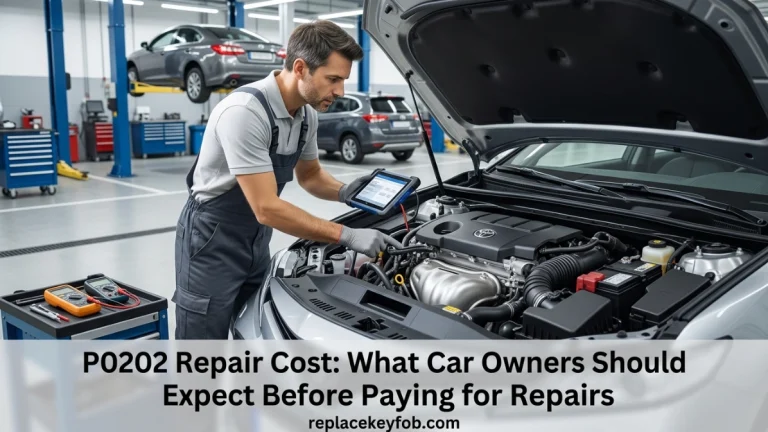 P0202 Repair Cost What Car Owners Should Expect Before Paying for Repairs