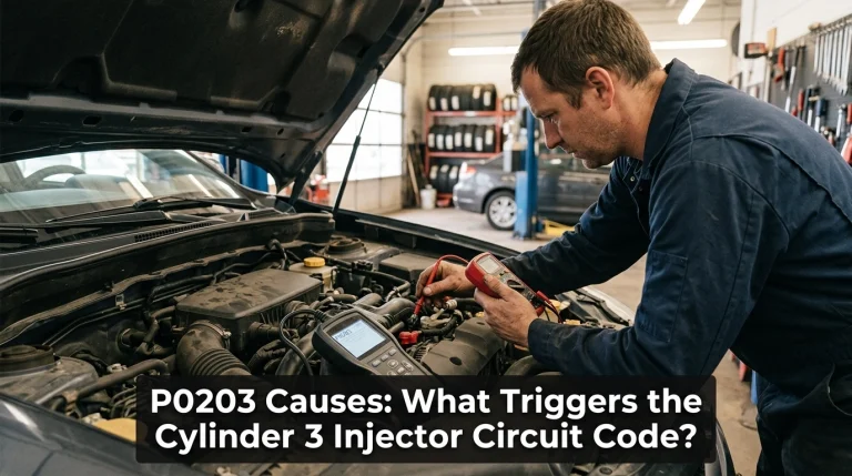 P0203 Causes What Triggers the Cylinder 3 Injector Circuit Code