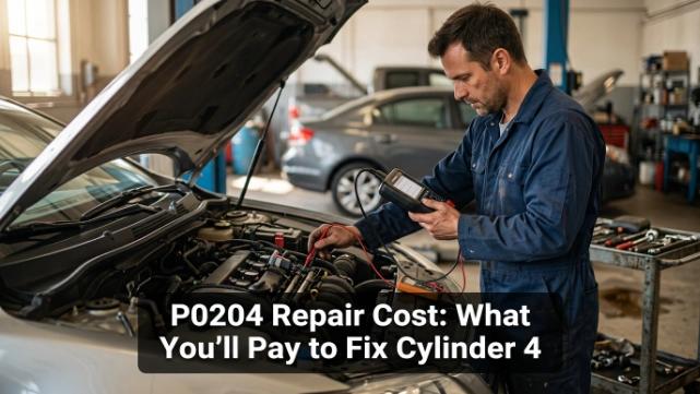 P0204 Repair Cost What You’ll Pay to Fix Cylinder 4