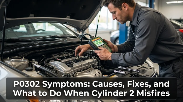 P0302 Symptoms Causes, Fixes, and What to Do When Cylinder 2 Misfires