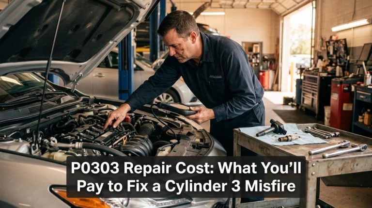 P0303 Repair Cost What You’ll Pay to Fix a Cylinder 3 Misfire