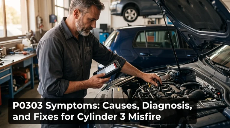 P0303 Symptoms Causes, Diagnosis, and Fixes for Cylinder 3 Misfire