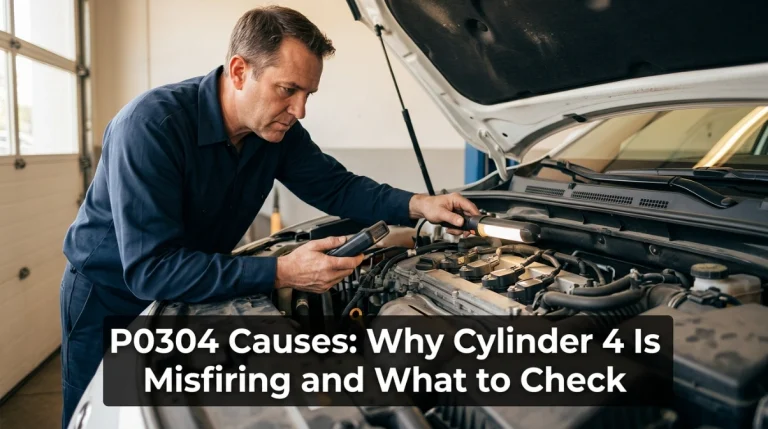 P0304 Causes Why Cylinder 4 Is Misfiring and What to Check