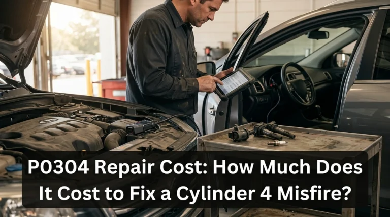 P0304 Repair Cost How Much Does It Cost to Fix a Cylinder 4 Misfire