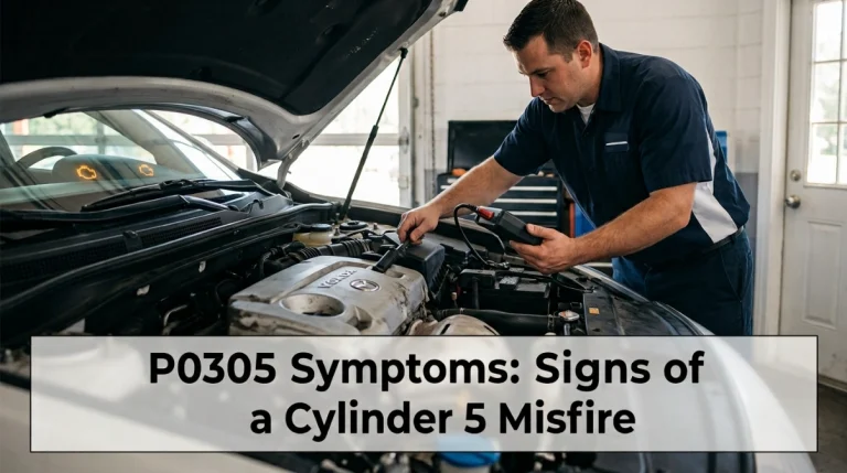P0305 Symptoms Signs of a Cylinder 5 Misfire