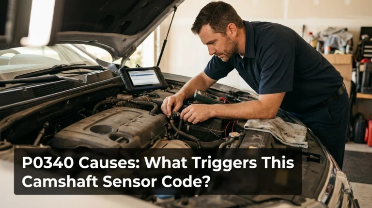 P0340 Causes What Triggers This Camshaft Sensor Code