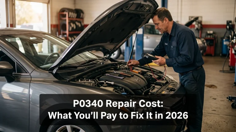P0340 Repair Cost What You’ll Pay to Fix It in 2026