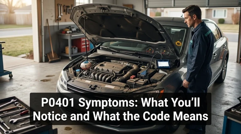 P0401 Symptoms What You’ll Notice and What the Code Means