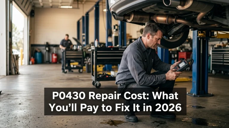 P0430 Repair Cost What You’ll Pay to Fix It in 2026