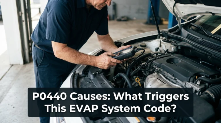 P0440 Causes What Triggers This EVAP System Code