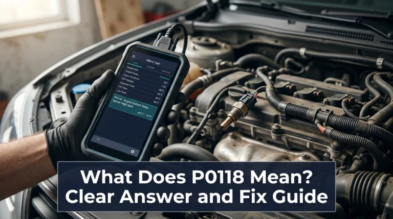 What Does P0118 Mean Clear Answer and Fix Guide