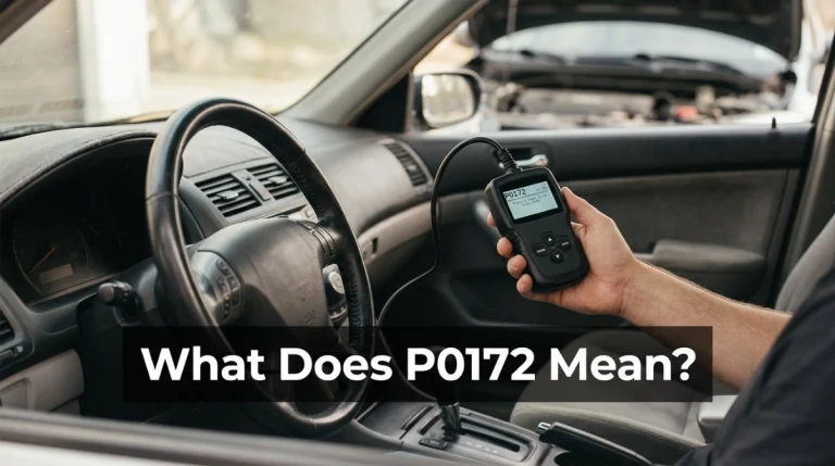 What Does P0172 Mean