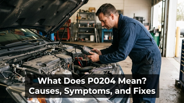 What Does P0204 Mean Causes, Symptoms, and Fixes