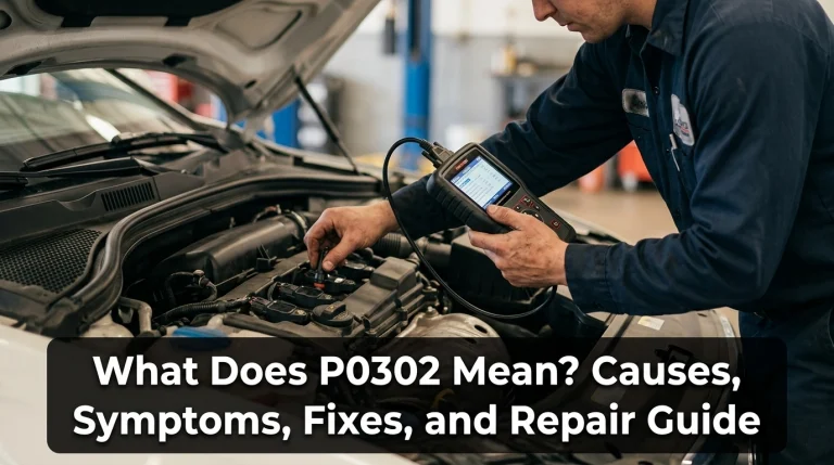 What Does P0302 Mean Causes, Symptoms, Fixes, and Repair Guide