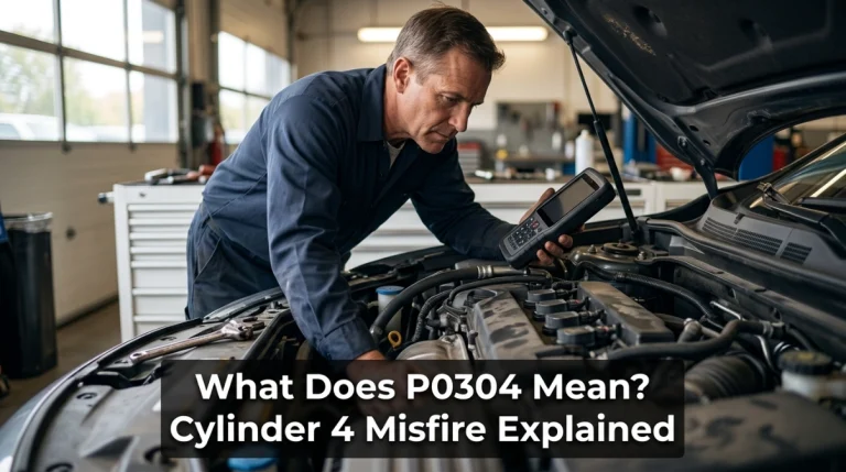What Does P0304 Mean Cylinder 4 Misfire Explained