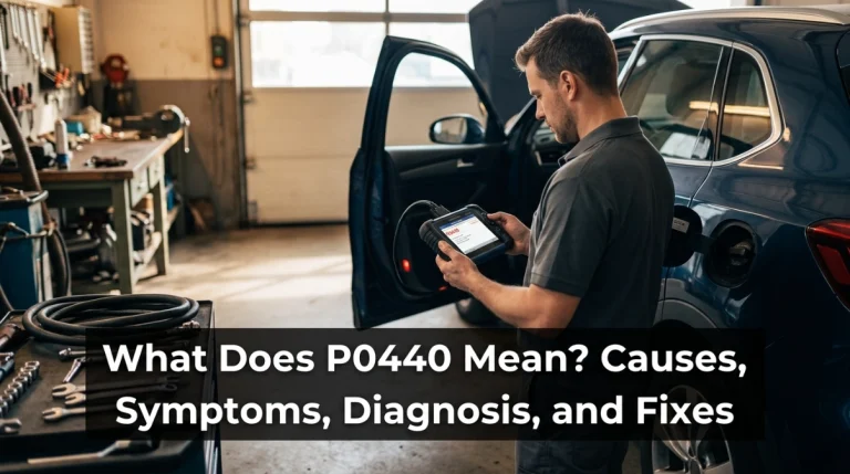What Does P0440 Mean Causes, Symptoms, Diagnosis, and Fixes
