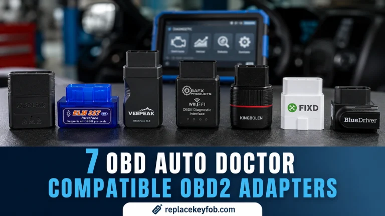 7 OBD Auto Doctor Compatible OBD2 Adapters