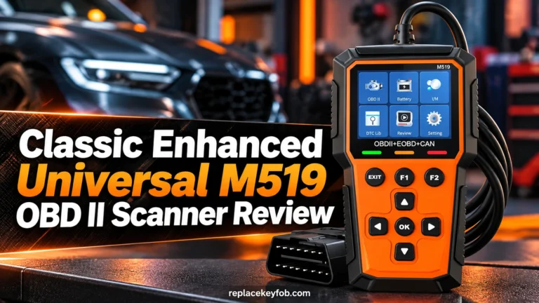 Classic Enhanced Universal M519 OBD II Scanner Review