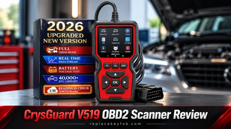 CrysGuard V519 OBD2 Scanner Review