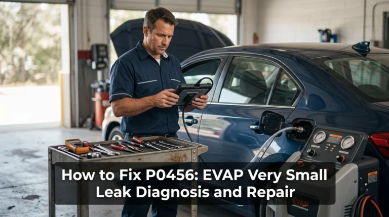 How to Fix P0456 EVAP Very Small Leak Diagnosis and Repair