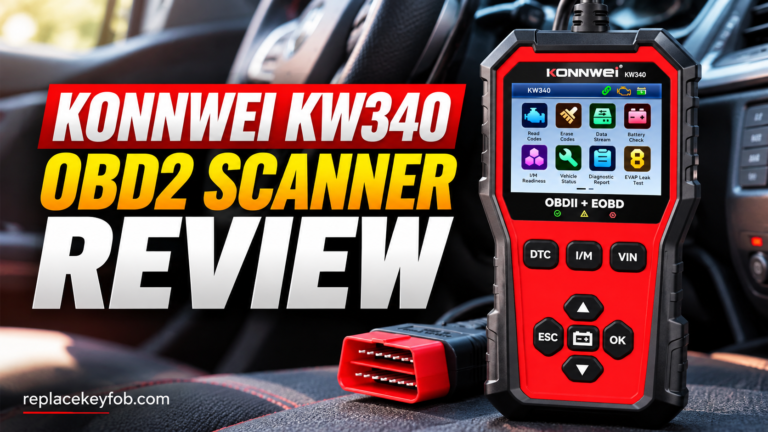 KONNWEI KW340 OBD2 Scanner Review