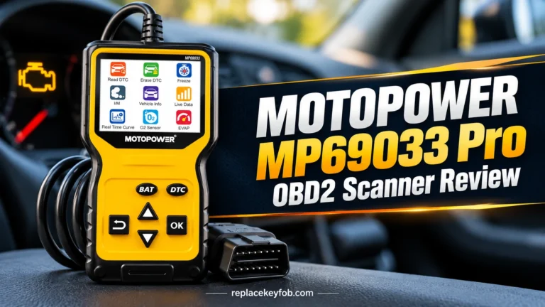 MOTOPOWER MP69033 Pro OBD2 Scanner Review