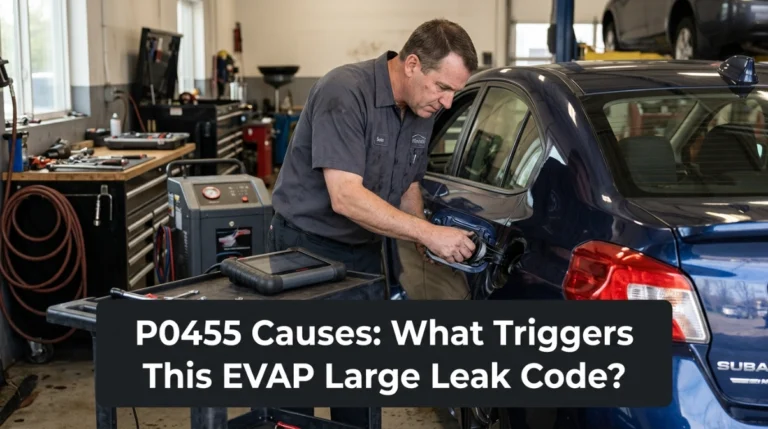 P0455 Causes What Triggers This EVAP Large Leak Code
