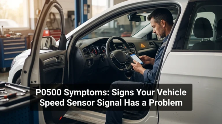 P0500 Symptoms Signs Your Vehicle Speed Sensor Signal Has a Problem
