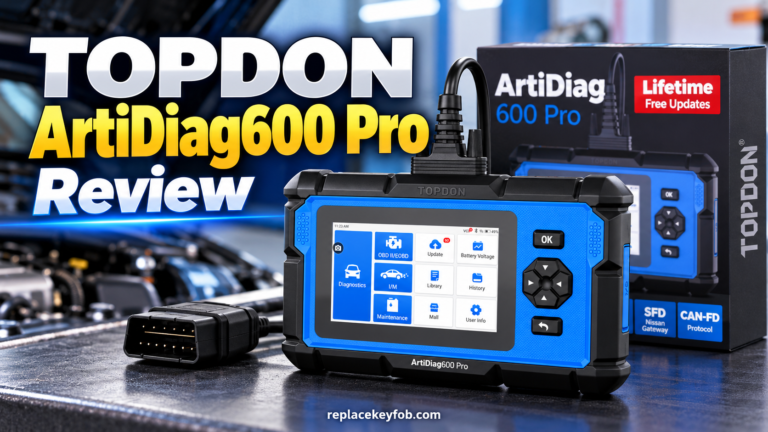 TOPDON ArtiDiag600 Pro Review