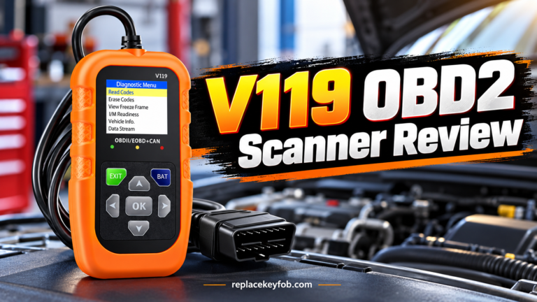 V119 OBD2 Scanner Review